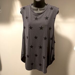 Evolution and Creation gray tank top